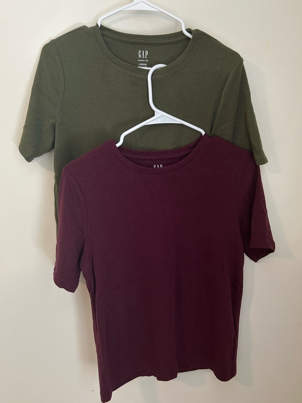 Bundle of GAP Modern Crewneck Tees